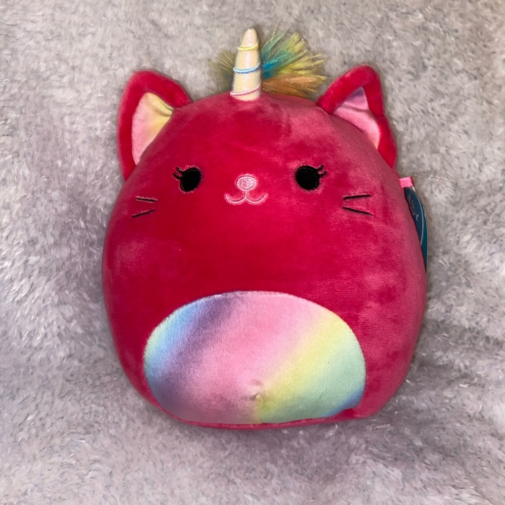 “Lizzette” Caticorn Hot Pink Squishmallow